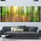 Designart - Dense Forest Panorama - Landscape Canvas Art Print